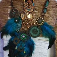 Collar Bohemio con Plumas image
