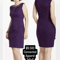 Vestido Elegante Morado image