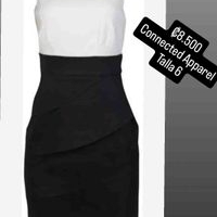 Vestido Elegante Bicolor image