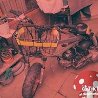 Mini Scooter con Canasta image