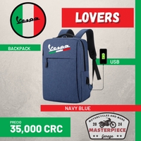 Mochila Vespa Navy Blue image