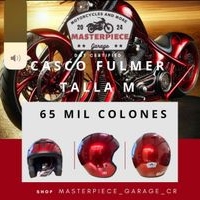 Casco Fulmer Rojo Brillante image