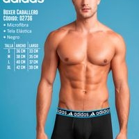 Boxer Caballero Adidas Negro image