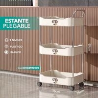Estante Plegable de 3 Niveles image