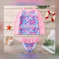 Conjunto de Baño Infantil Estilo Sirena. image