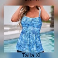 Tankini Azul Elegante. image