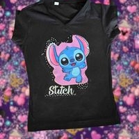 Camiseta Infantil Stitch image