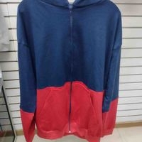 Sweter Bicolor con Capucha image