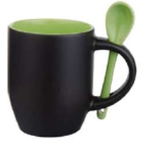 Taza con Cuchara Elegante image