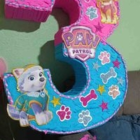 Piñata Número 3 Paw Patrol image