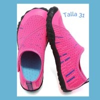 Zapatillas Acuáticas Rosa. Talla 31 image