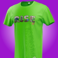 Camiseta Verde Estilo 'Rise Up' image