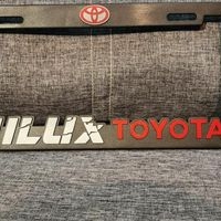 Portaplacas Toyota Hilux image