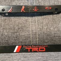 Portaplacas TRD Racing image