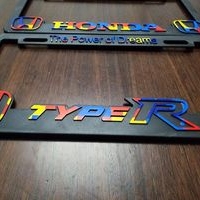 Portaplacas Honda Type R image