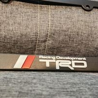 Marco de Matrícula TRD Elegante image