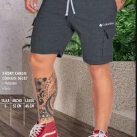 Short Cargo Columbia Gris image