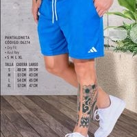 Pantaloneta Adidas Azul Rey image