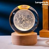 Lámpara de Cristal Lunar image