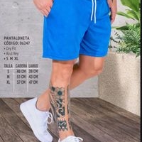 Pantaloneta Azul Rey Dry Fit image