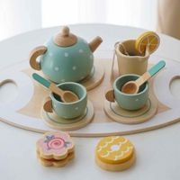 Set de Té de Madera para Niños image