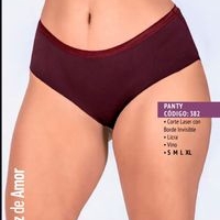 Panty Corte Láser Vino image