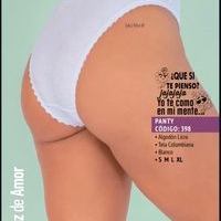 Panty Algodón Lycra Blanco image