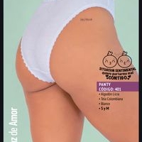 Panty Algodón Lycra Blanco image
