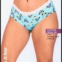 Cachetero Estampado Celeste image