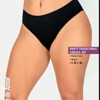Panty Tradicional Negro image