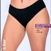 Panty Levanta Cola Negro image