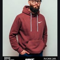 Buzo Algodón Nike Vino image