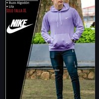 Buzo Algodón Lila Nike image