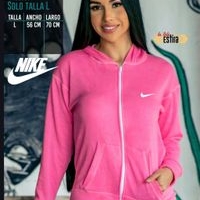 Buzo Algodón Rosado Nike image