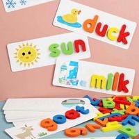 Juego educativo de letras magnéticas image