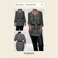 Blusa Estampado Animal Print image