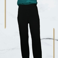 Pantalón negro formal image