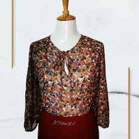 Blusa Floral Transparente image