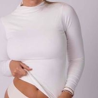 Camiseta Blanca de Manga Larga image