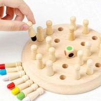 Juego de Memoria de Madera image