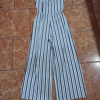 Enterizo palazo a rayas elegante image