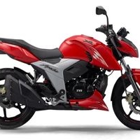 Motocicleta deportiva roja image