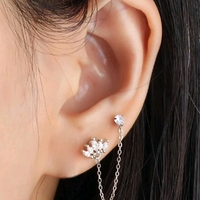 Pendientes de doble perforación image