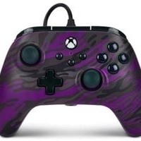 CONTROL ALAMBRICO XBOX SERIES PURPLE CAMO image