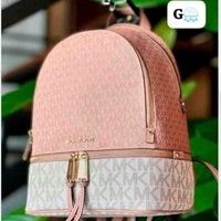 Elegante mochila rosa image