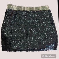 Falda de lentejuelas elegante image