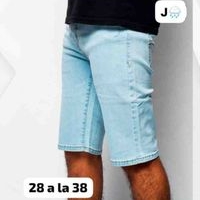 Bermuda de mezclilla moderna image