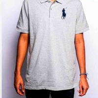 Polo gris clásico image