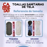 Toallas Sanitarias de Tela image