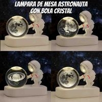 Lámpara Astronauta con Bola de Cristal image
